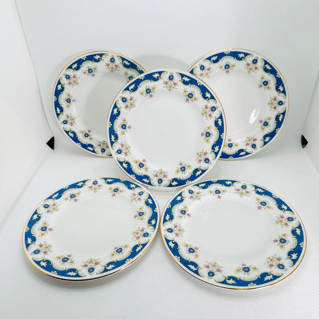 希少 パラゴン コニストン　 ケーキ皿 5枚セット ボーンチャイナ 英国