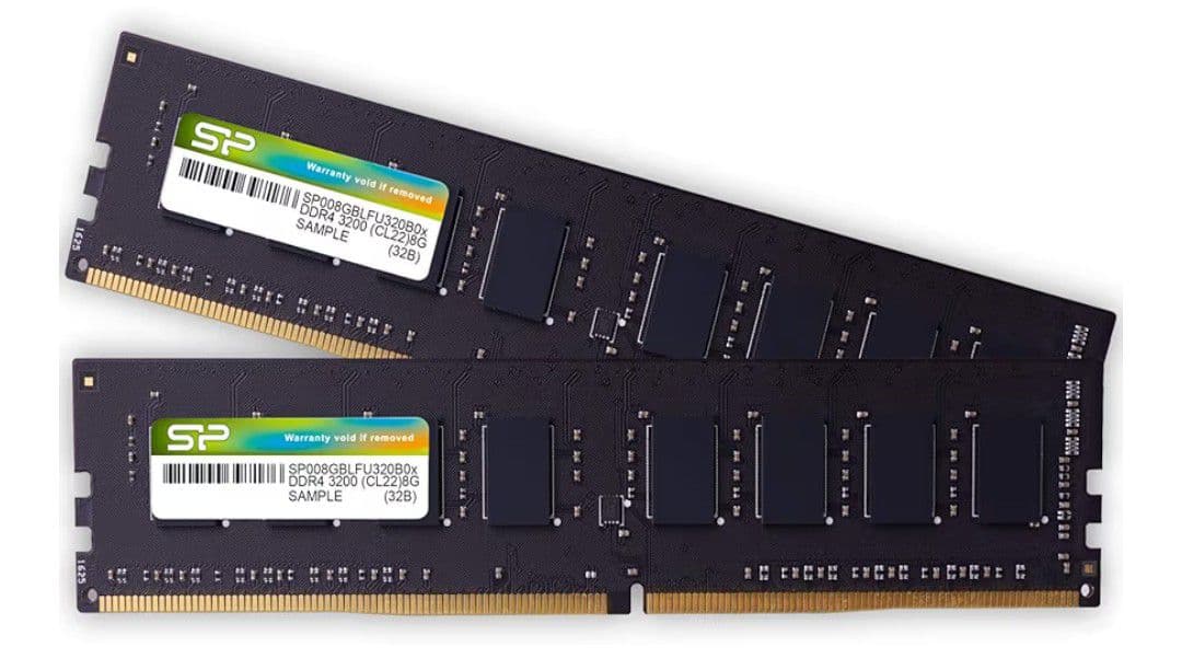 SP DDR4 3200MHz メモリ 16GB (2x8GB)