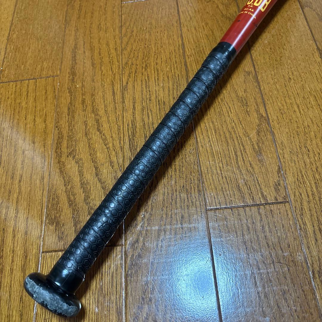 ASICS TECH-ACE EX 軟式用バット　新品グリップ交換済み