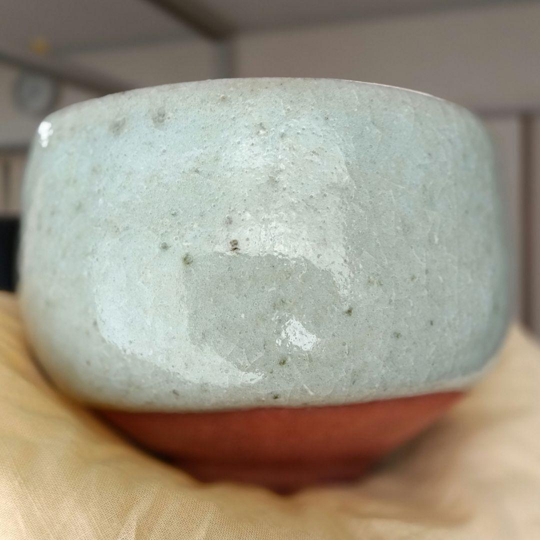 清水卯一　人間国宝　京焼　青磁　　茶碗　茶道具