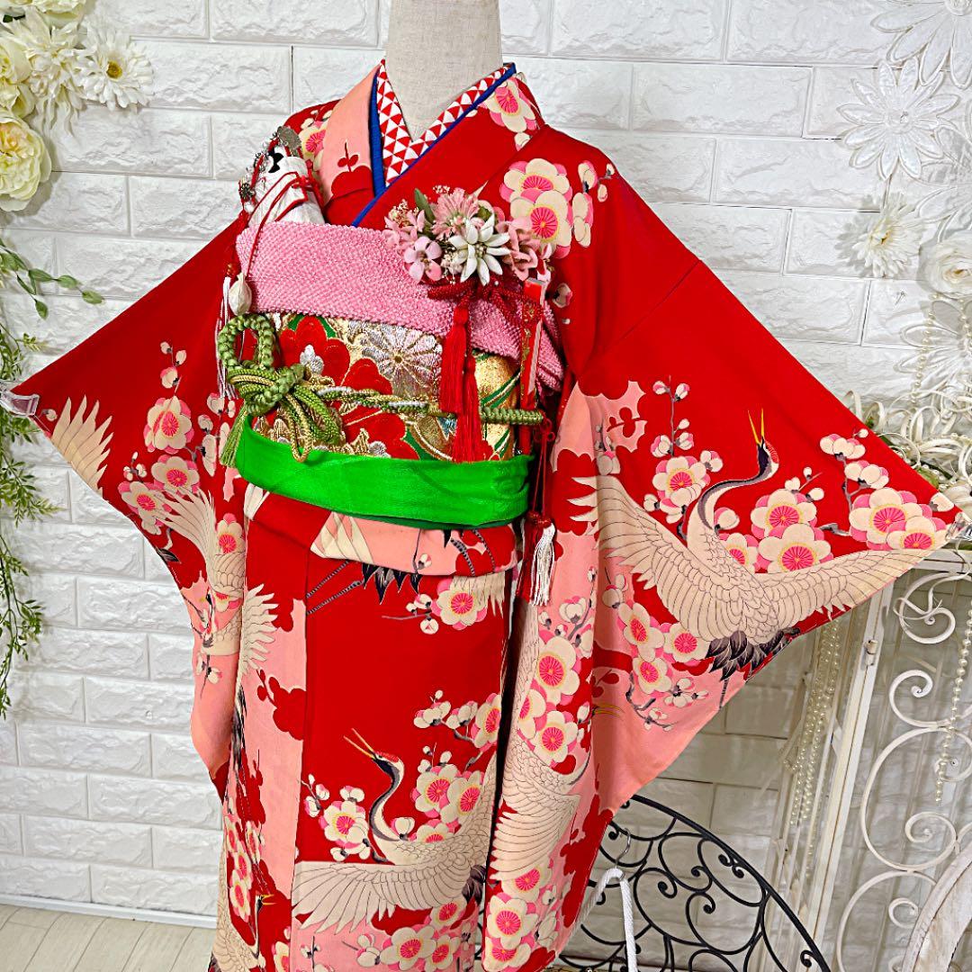 ツナマヨ★アンティーク着物★七五三セット
