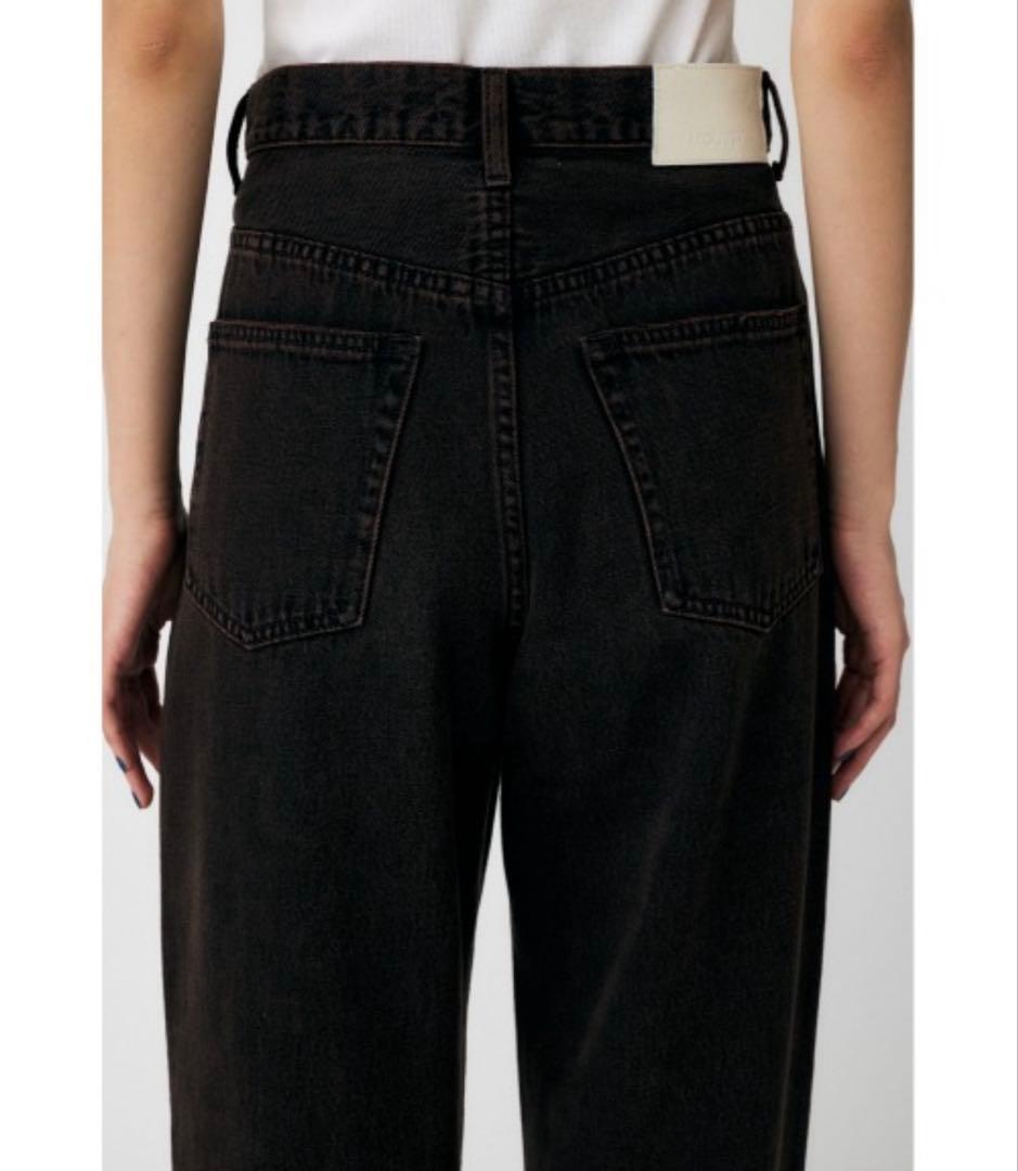 完売　MIDRISE LOOSE テーパードデニム　moussy 大屋夏南