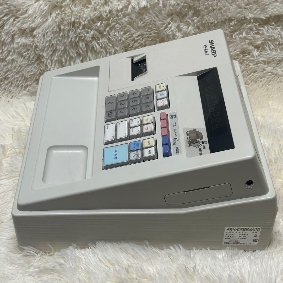 権*六様 SHARP XE-A147 レジスター
