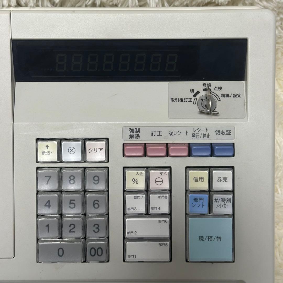 権*六様 SHARP XE-A147 レジスター