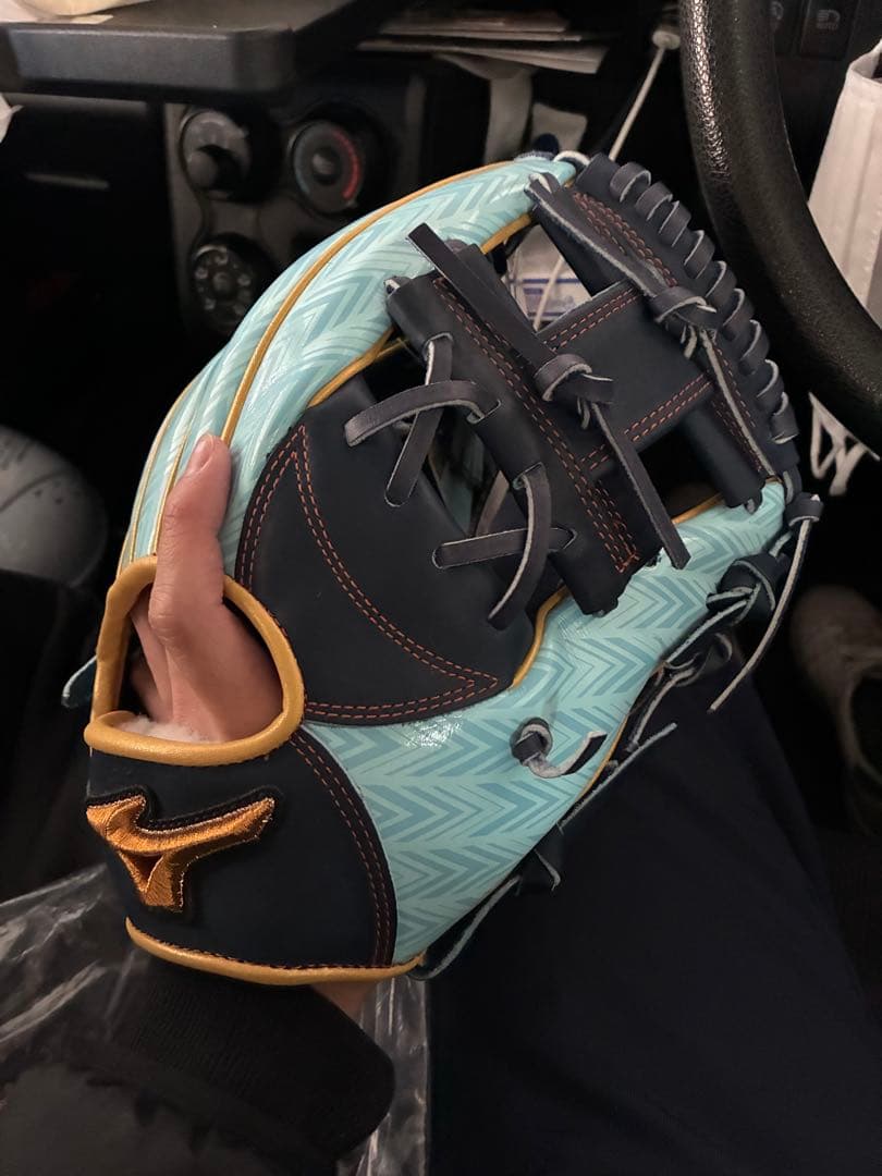 ミズノプロ「ミズノ輝動シリーズ」軟式グローブ　内野手用グラブ