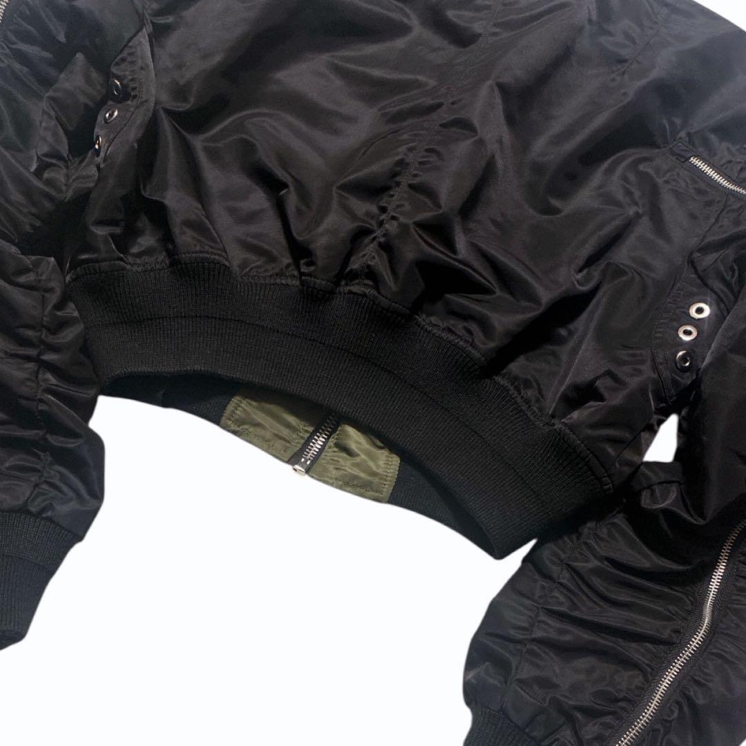 DIESEL ディーゼル　ボンバー ジャケット　MA-1 ショート リバーシブル