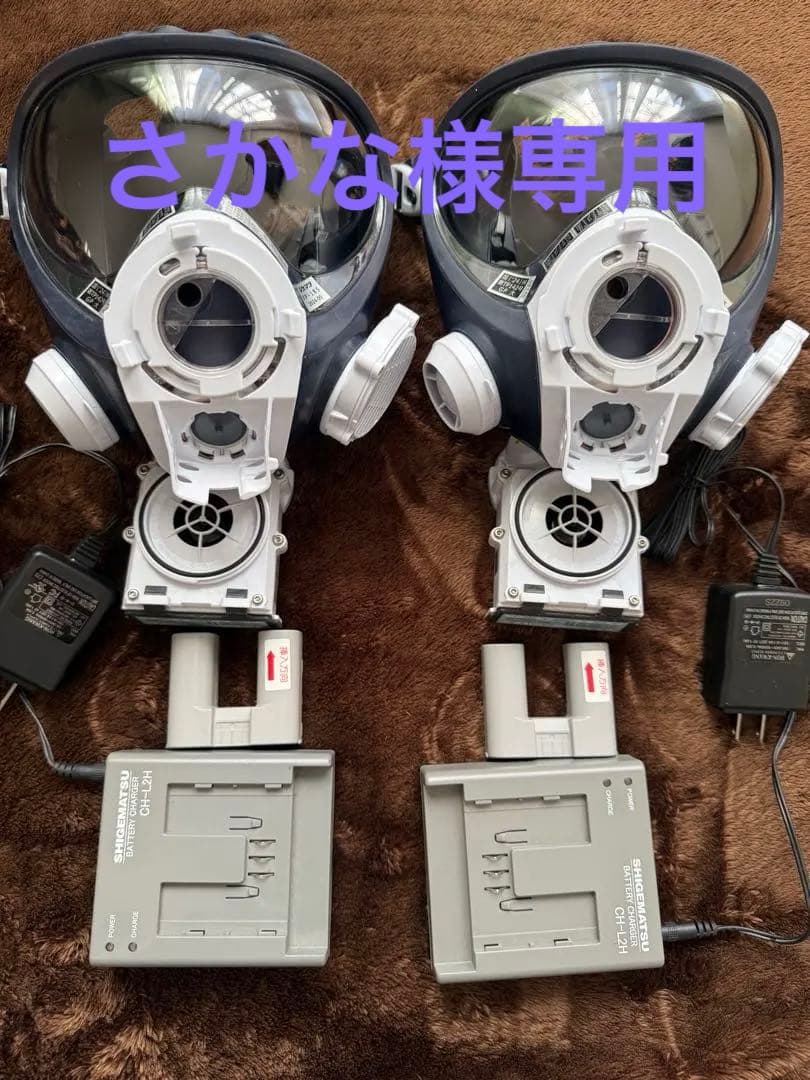 重松製作所 電動ファン付き呼吸用保護 国家検定合格品 Sy 185 (M)2個