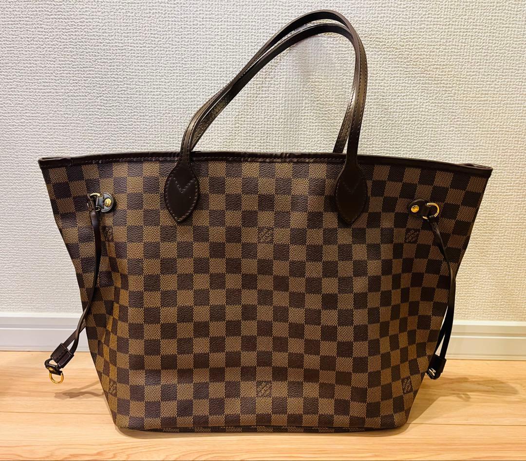 美品 ルイヴィトン バッグ ネヴァーフルMM ダミエ