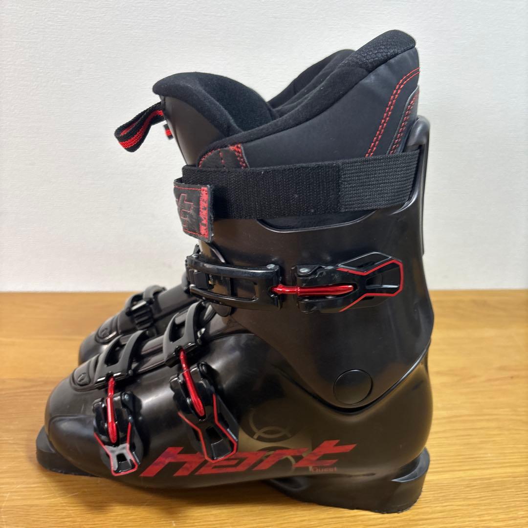 幅広　メンズ　ショートスキー　ファンスキーセット　kissmark 26cm