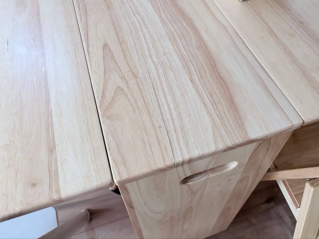 LOWYA(ロウヤ)　バタフライテーブル　折りたたみダイニングテーブル