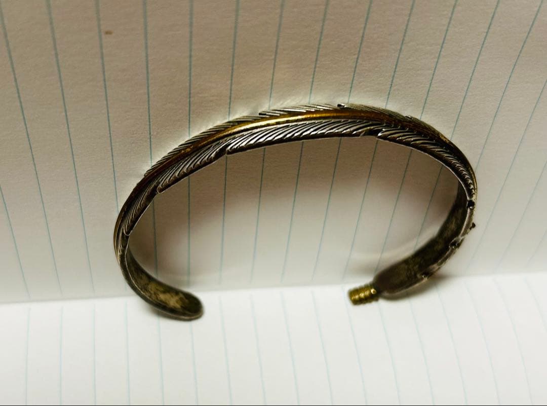 Harvey Mace ★ナバホ族★ ハーヴィーメイス ★バングル★フェザー