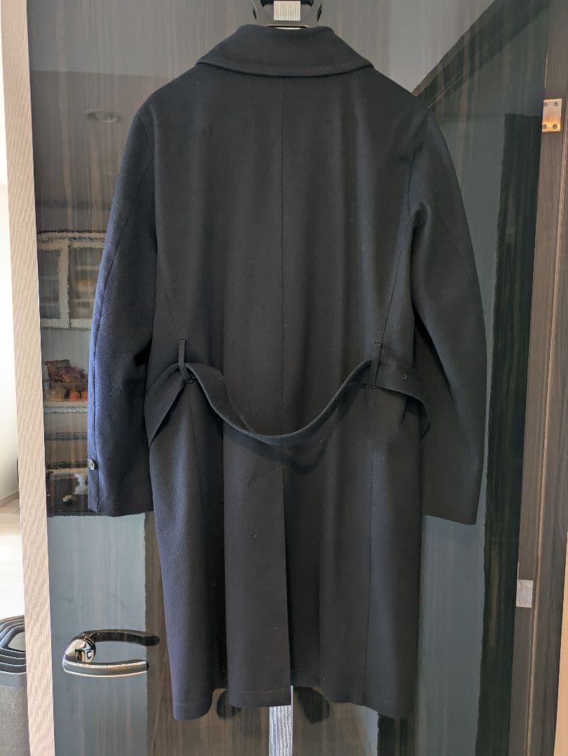 MACKINTOSH ネイビー トレンチコート 38　MONKTON