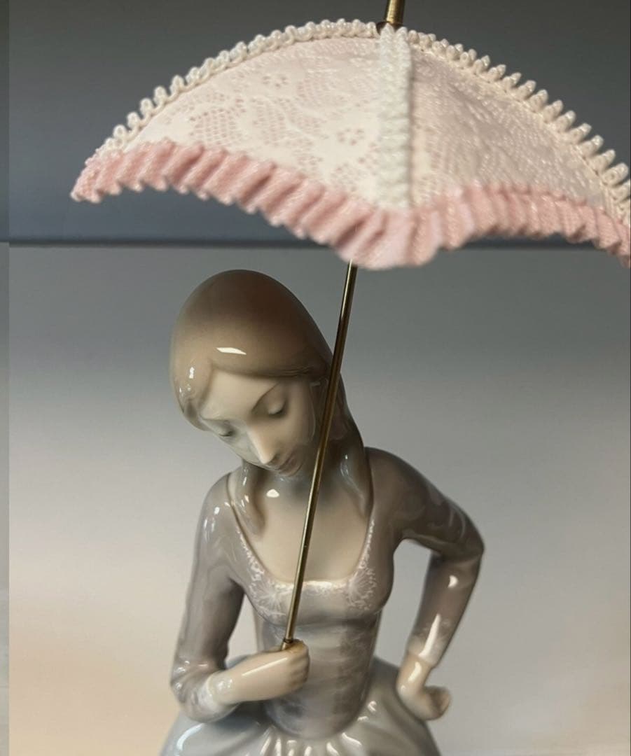 ※希少　リヤドロ　傘婦人