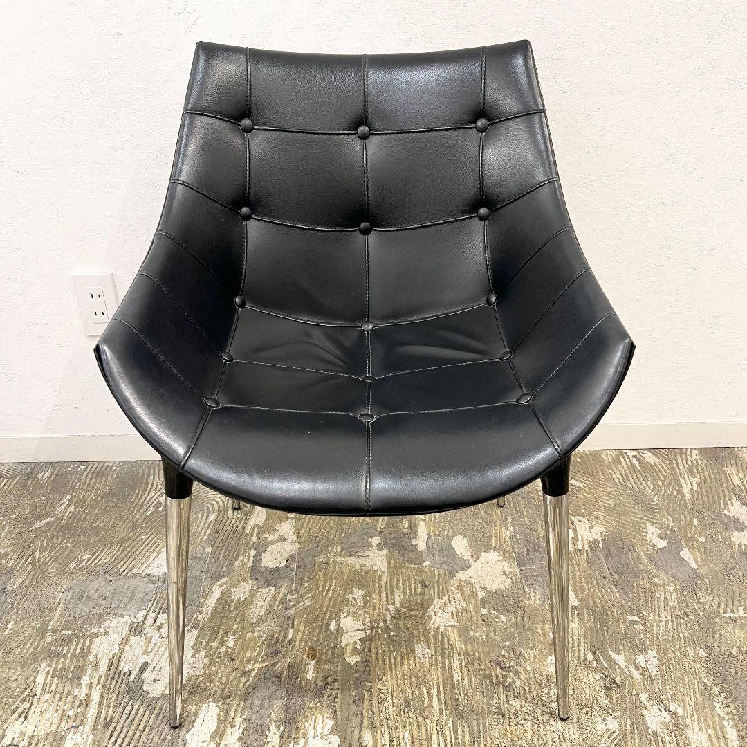 【正規品】カッシーナ スタルク カルテル アームチェア レザーダイニングチェア