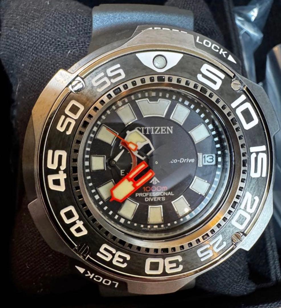 定価33万　CITIZEN BN7020-09E ダイバーズウォッチ 1000m