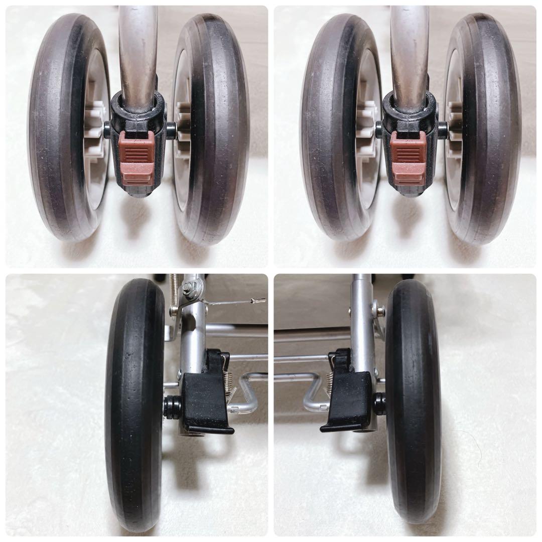 極美品　幸和製作所 テイコブ ボクスト SIST02 シルバーカー