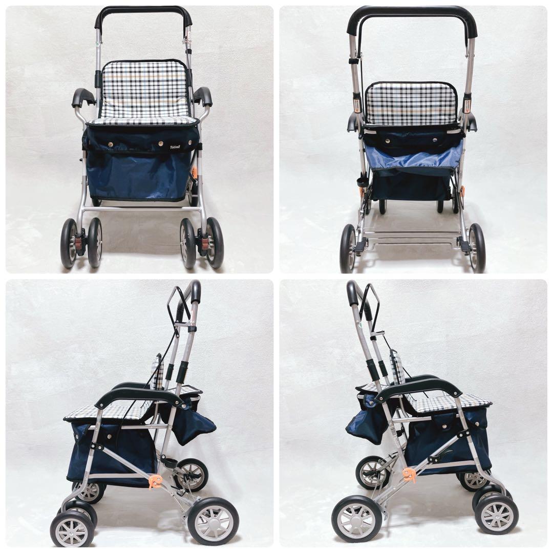 極美品　幸和製作所 テイコブ ボクスト SIST02 シルバーカー