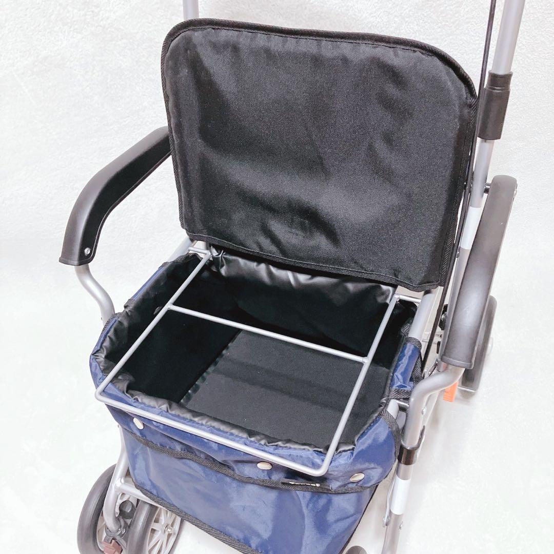 極美品　幸和製作所 テイコブ ボクスト SIST02 シルバーカー