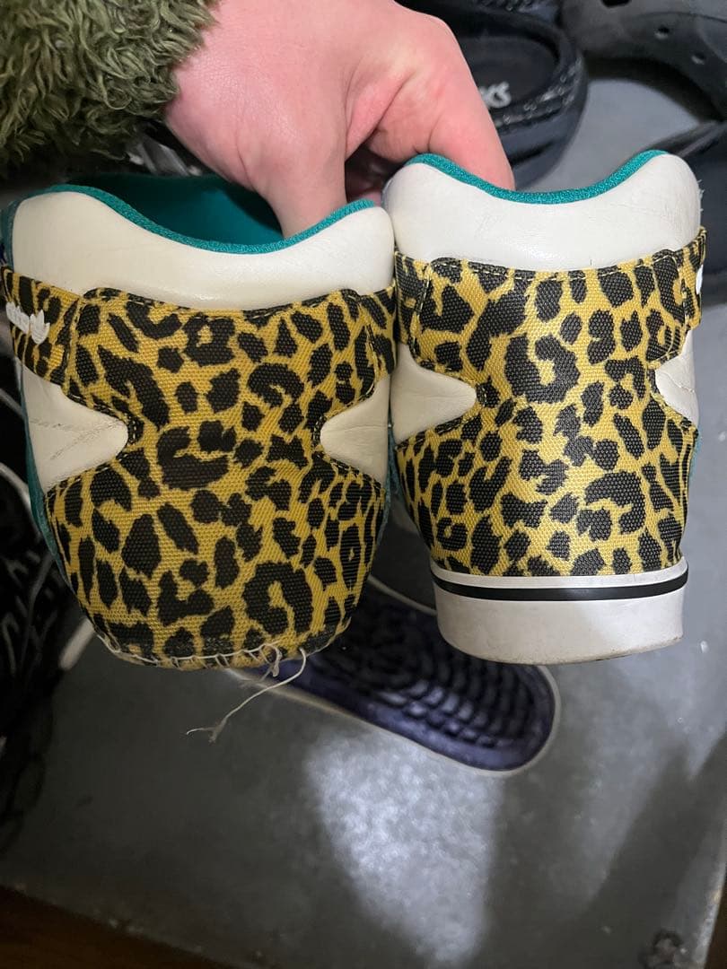 adidas JEREMY SCOTT コラボ レオパード柄 スニーカー