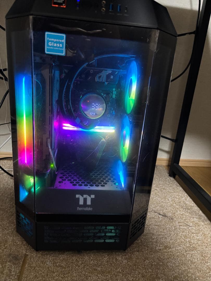 PCケース(自作PC用) Pc Gamer Ryzen 7 9800X3D , RTX 5080