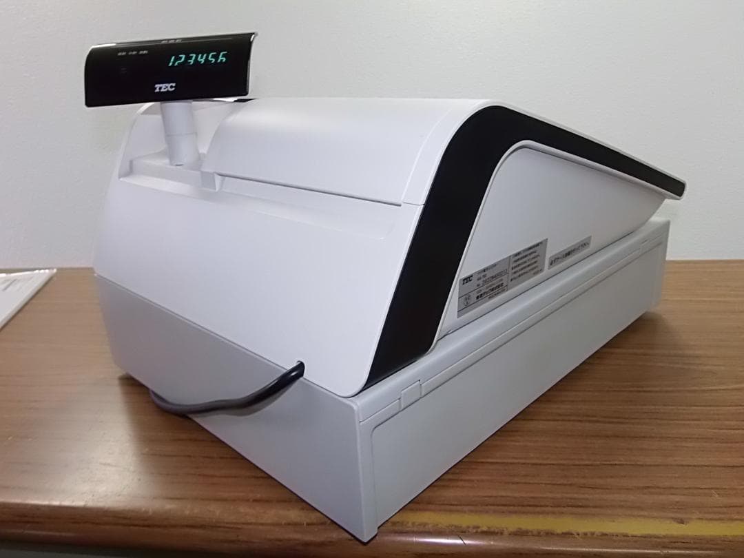 美品22年製121設定無料MA-700物販10部門東芝テックインボイスレジスター