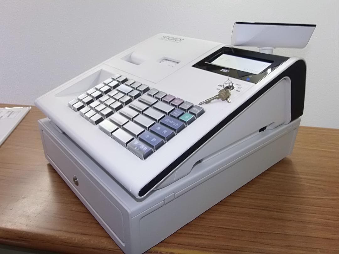 美品22年製121設定無料MA-700物販10部門東芝テックインボイスレジスター