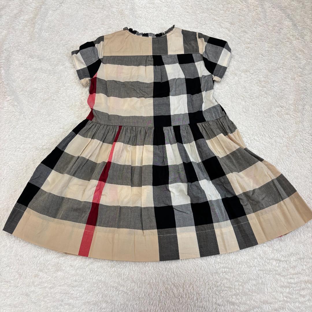 子供服　チェックワンピース　BURBERRY　半袖　6Y　116