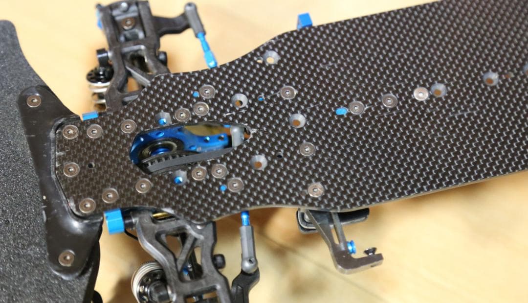 タミヤ TRF419XR 　タイヤ、ライキリボディ他付き　走行僅か品　完成車