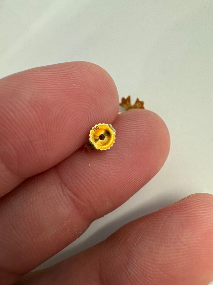 クロムハーツ　プラススタッド　22kピアス