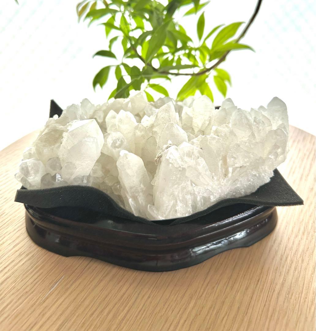 長野県竜王鉱山産 原石 国産鉱物 水晶クラスター