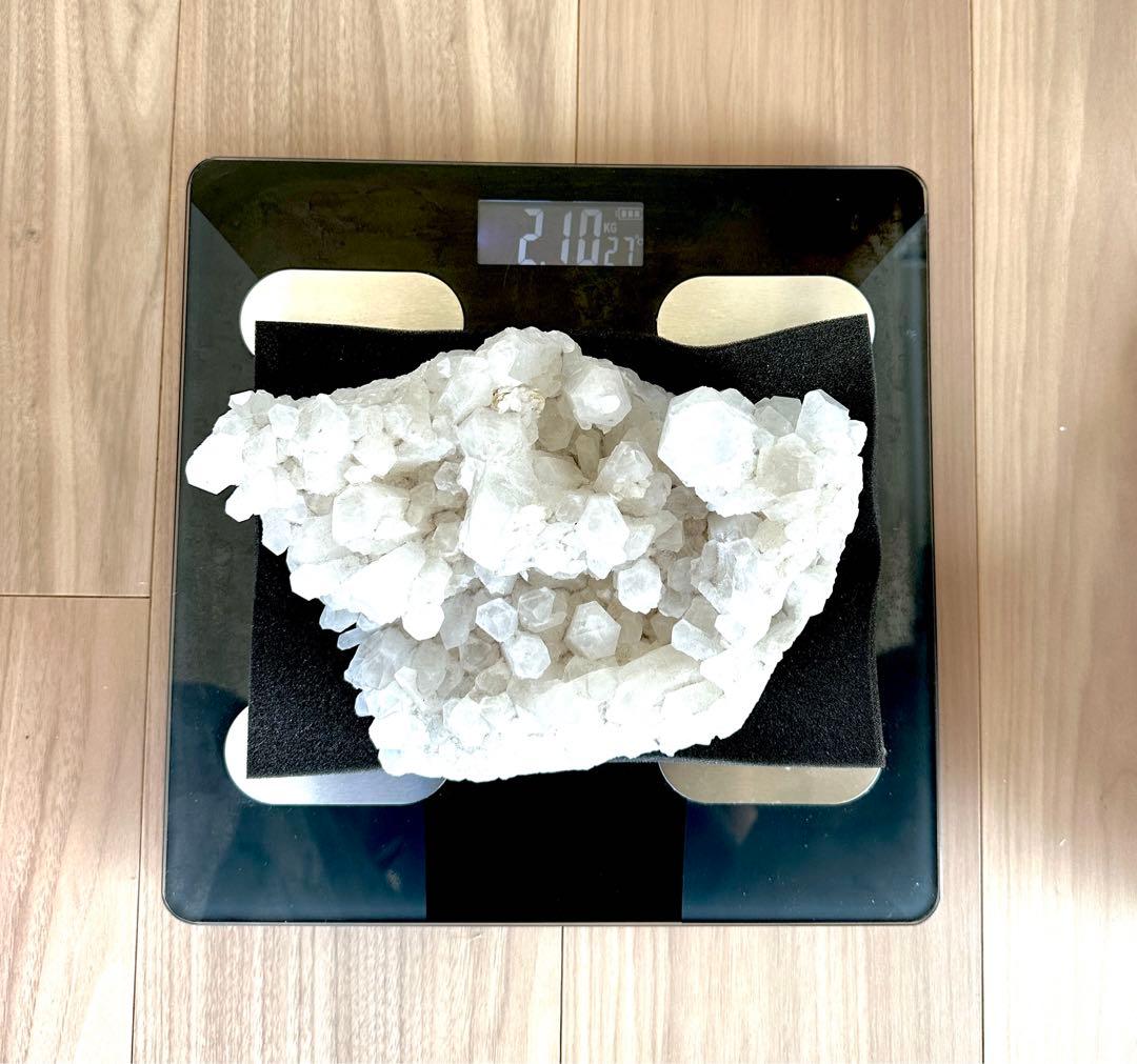 長野県竜王鉱山産 原石 国産鉱物 水晶クラスター