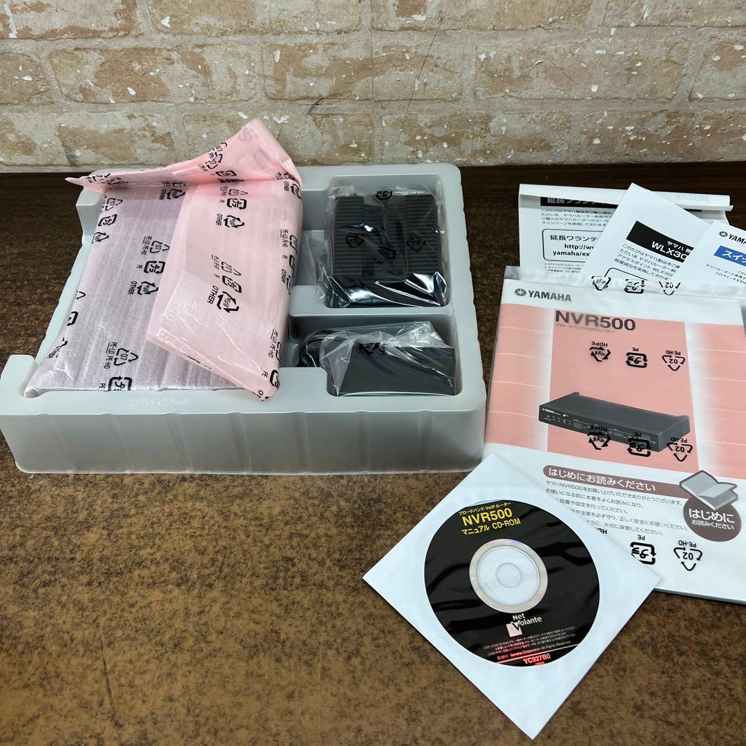 G3【未使用品】 YAMAHA ブロードバンドVolP ルーター NVR500