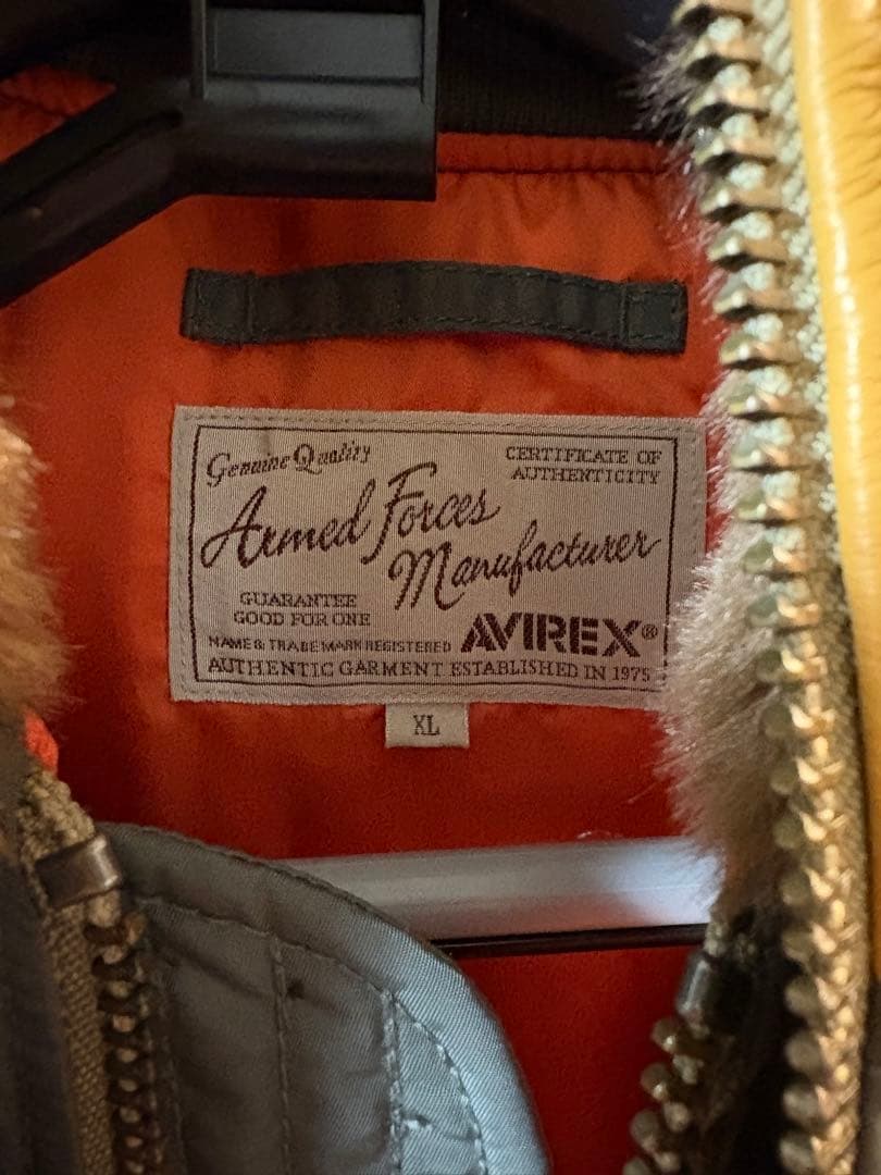 AVIREX　MA-1　REMODEL　MARK2　フライトジャケット