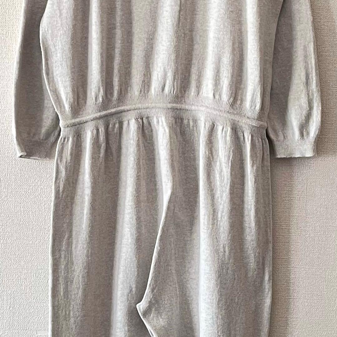 evam eva vie オールインワン コットンニット 美品