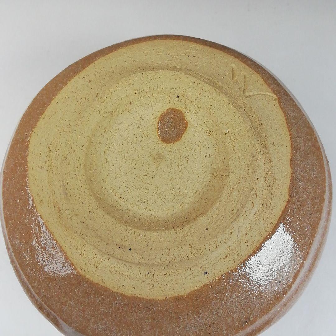 Ｔ３２１　茶碗　『織部茶碗』『子の日窯　大嶋久興 造』　共箱　抹茶碗　茶道具