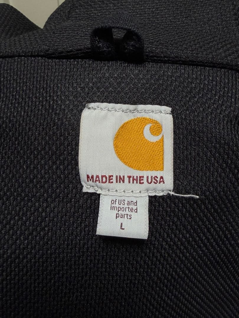 Carhartt アクティブジャケット J131￼ ブラック L　USA製