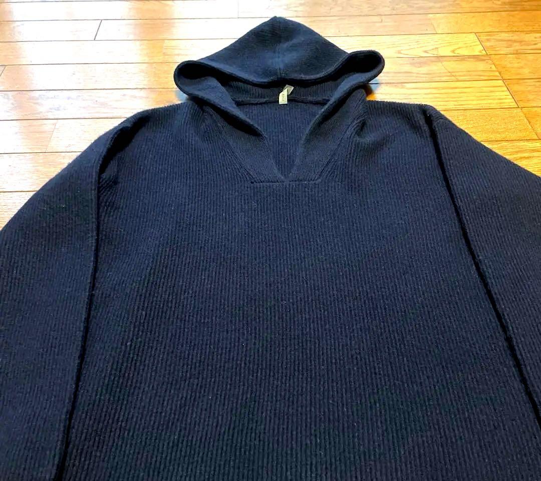 【LiSA LiSA】スキッパーパーカーセーター⭐︎ウール•カシミア