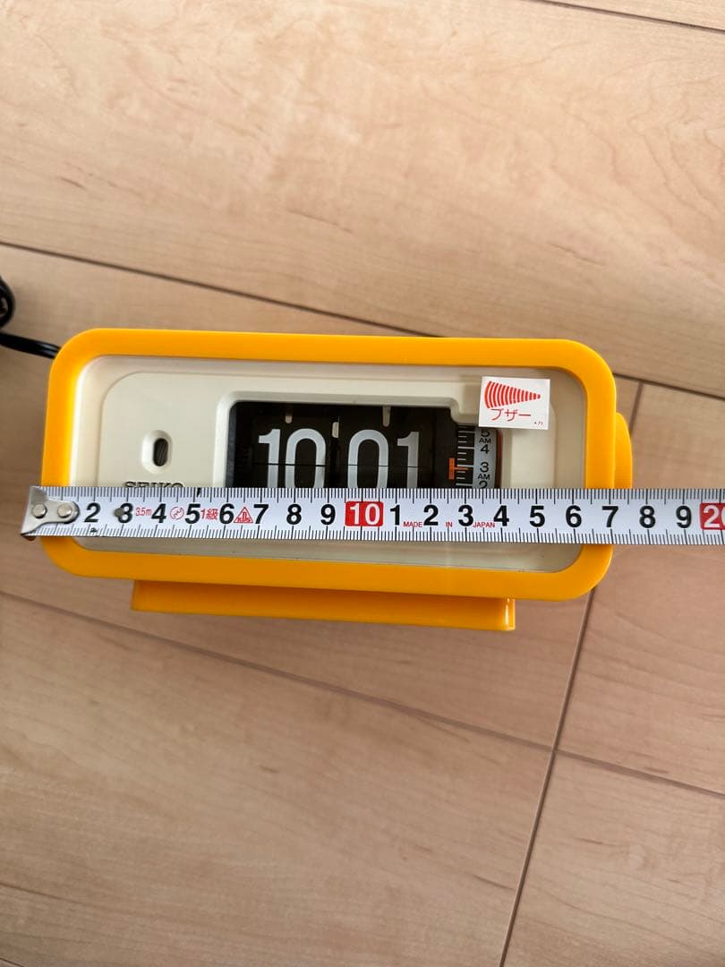 SEIKO  パタパタ時計　未使用品　昭和レトロ