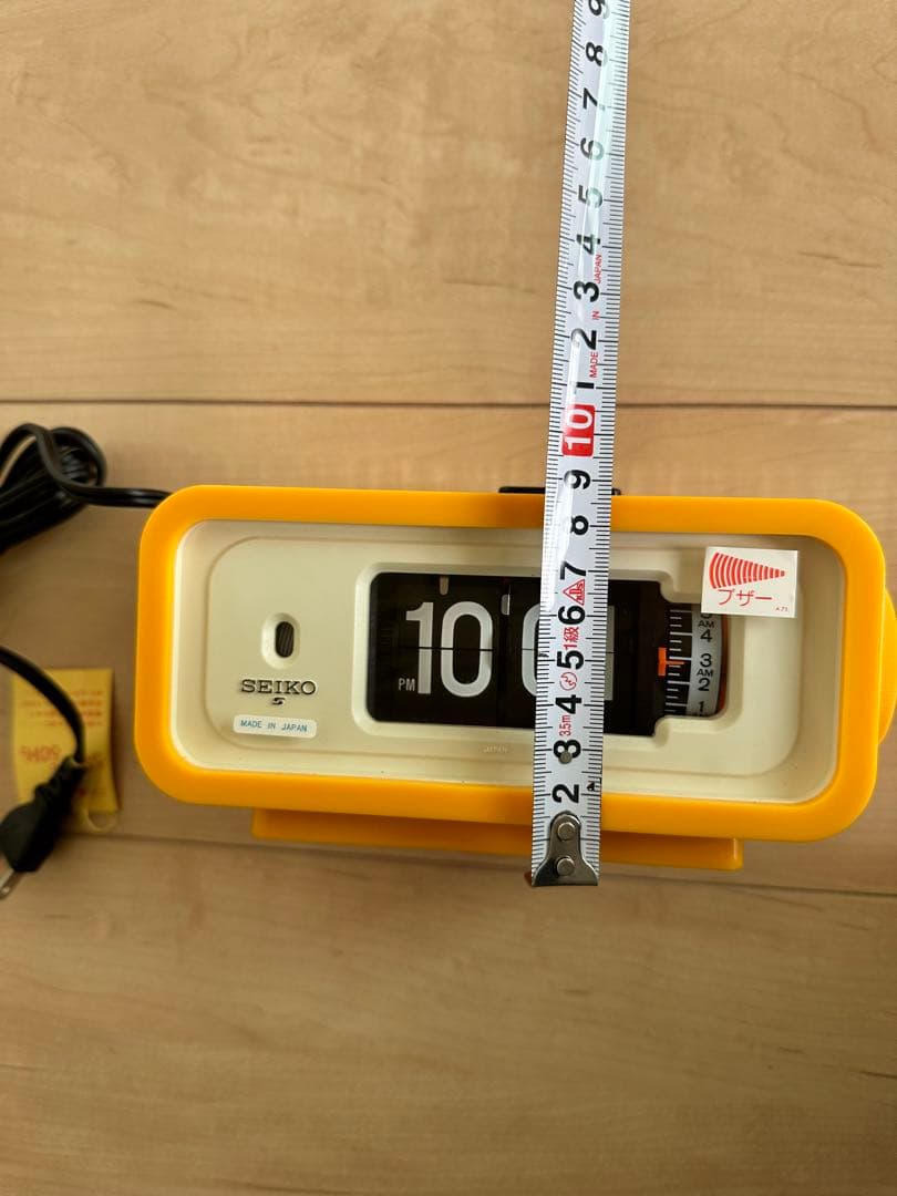SEIKO  パタパタ時計　未使用品　昭和レトロ