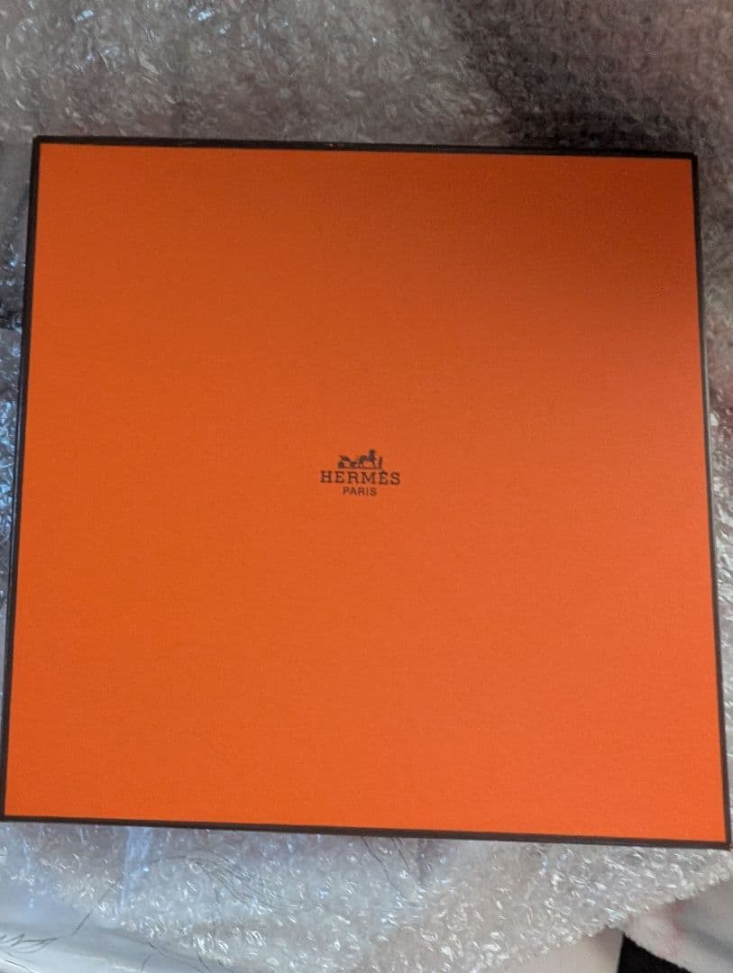 お値下げ！HERMES未使用品 Africaアフリカ　プレート　オレンジ