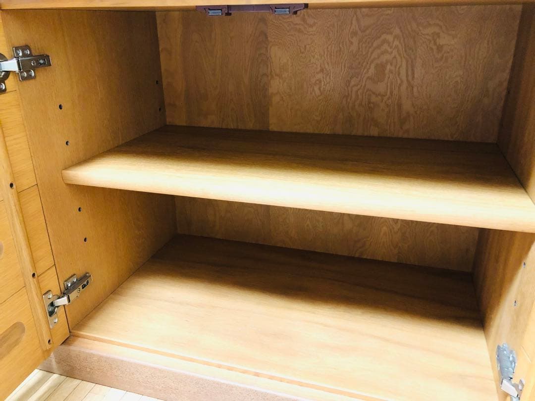 【✨5年程前に20万程で購入✨】【美品✨】天然木　食器棚