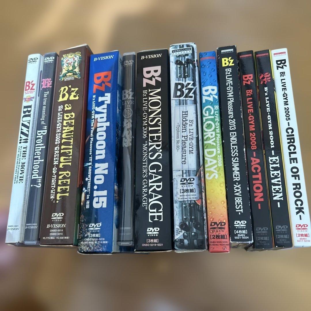 B’z LIVE DVD 全12本セット　まとめ売り