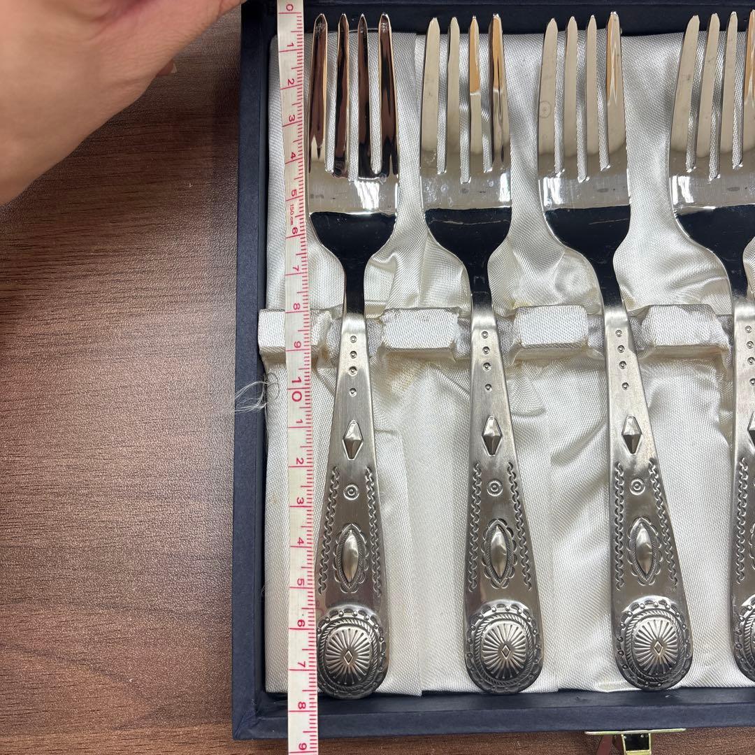 ラルフローレン コンチョ ステンレス サラダ フォーク 5本セット カトラリー
