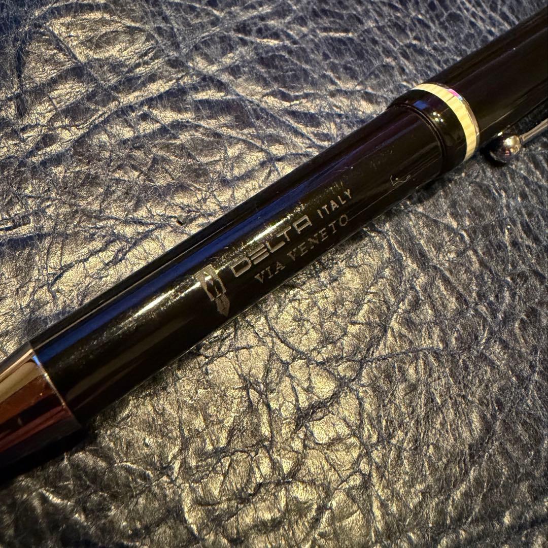 ★希少！美品‼️DELTA デルタ★VIA VENETOボールペン 純正芯付‼️