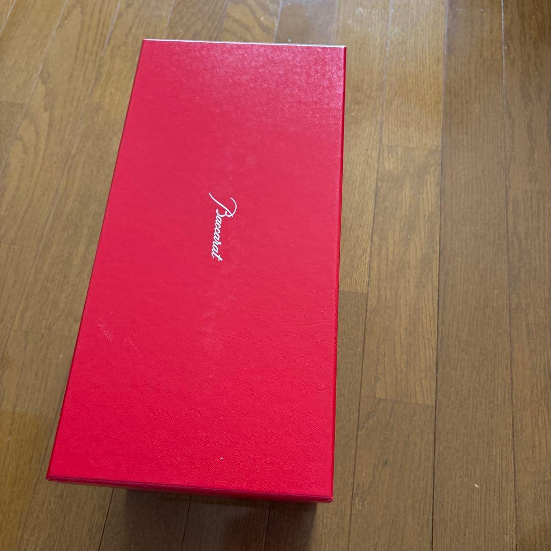 新品 Baccarat/バカラ ルクソール ラウンドベース レッド