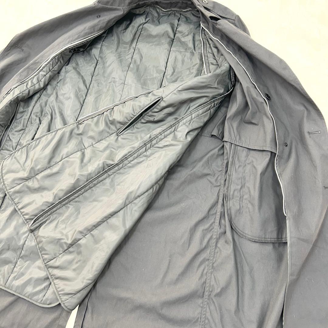 ✨デッドストック✨トレンチコート ダブル　ライナー・ベルト付き　米軍　黒色　ＸＬ
