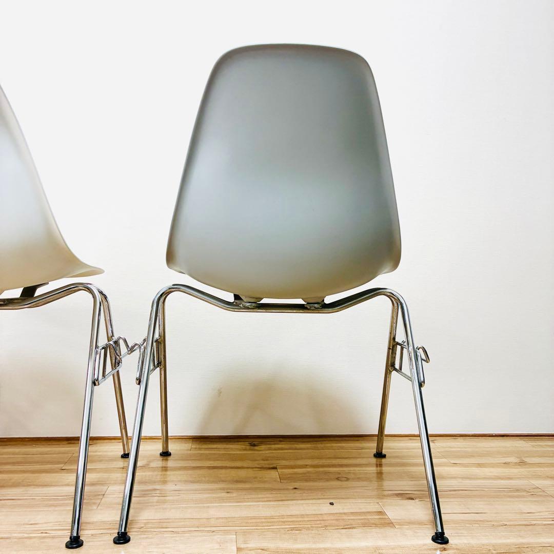 Vitra　ヴィトラ　スタッキング　サイドシェルチェア　2脚セット　イームズ