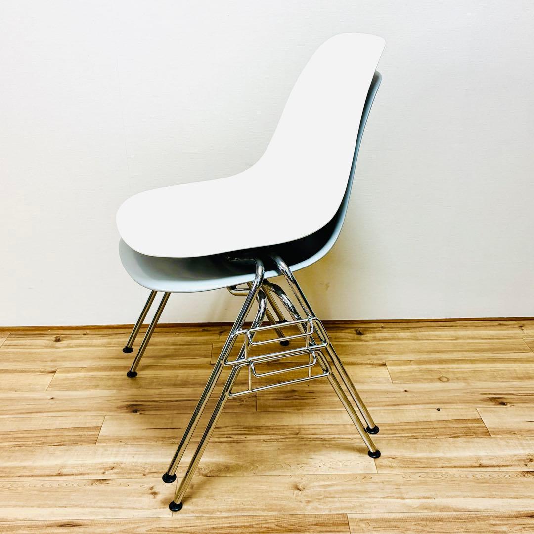 Vitra　ヴィトラ　スタッキング　サイドシェルチェア　2脚セット　イームズ