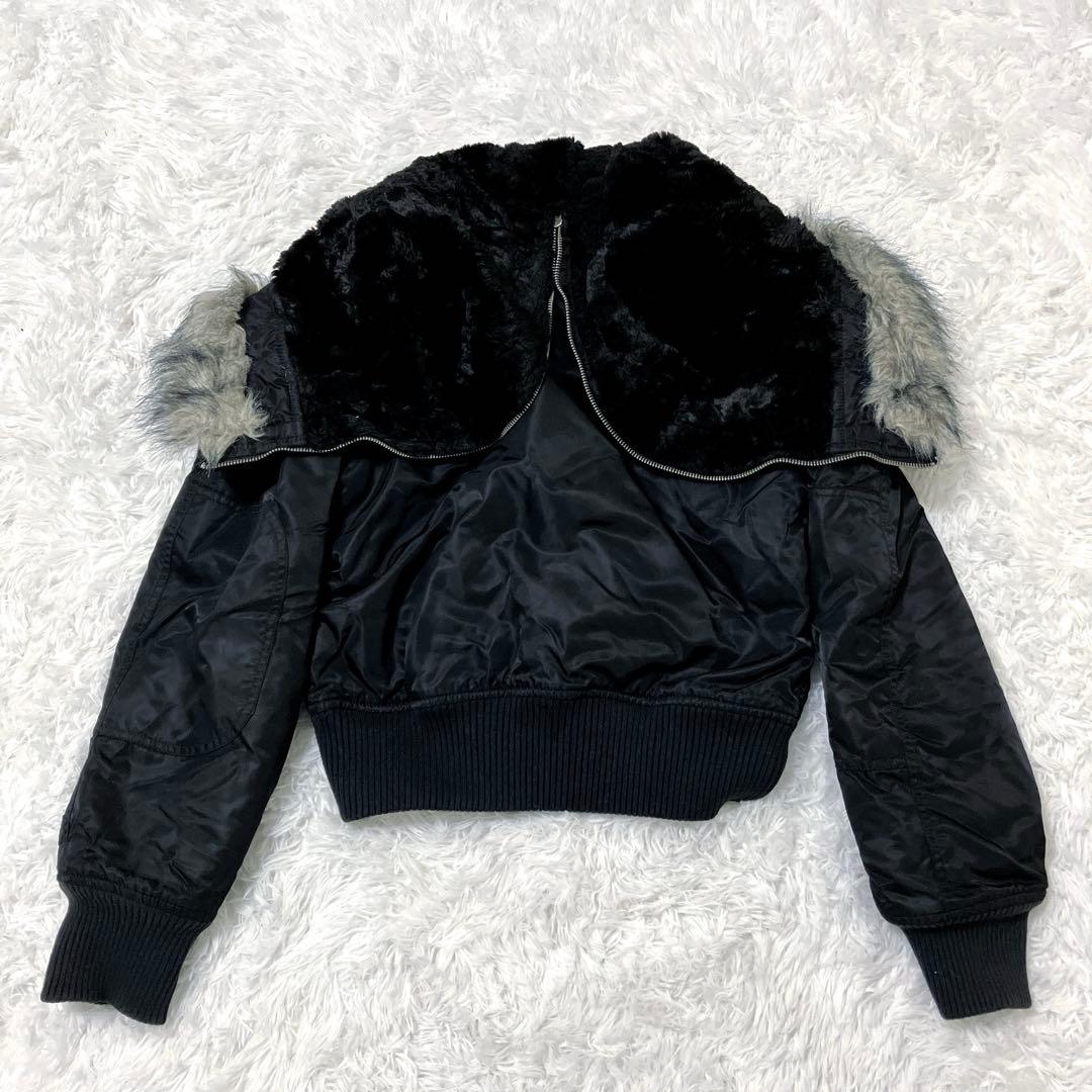 ジャケット・アウター NAUTICA N-2B N2B black flight bomber jkt
