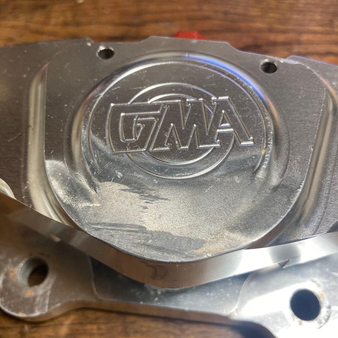 GMA アルミブレーキキャリパー シルバー　中古　美しいデザイン　ハーレー